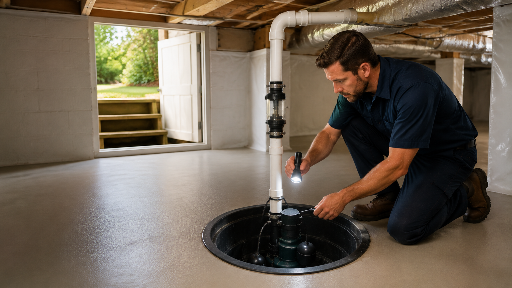 Sump pump repair and installation in Dothan AL